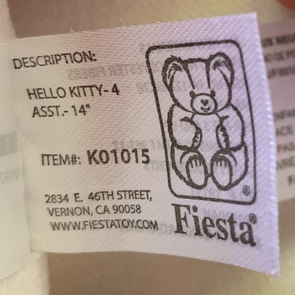 Hello Kitty with pink polka dot dress - Picture 6 of 7